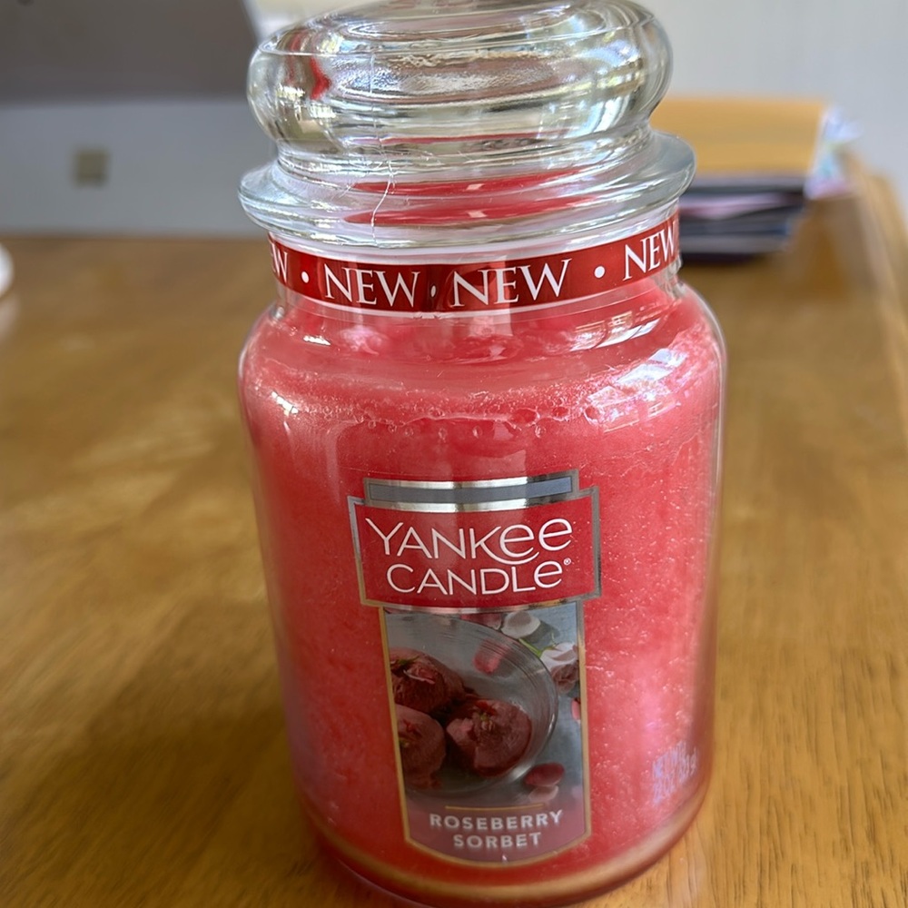 Yankee Candle Large Jar Roseberry Sorbet